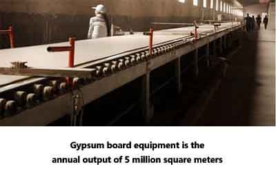 Gypsum Ceiling Tiles Production Equipmen